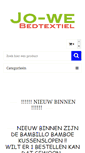 Mobile Screenshot of jowewebshop.nl